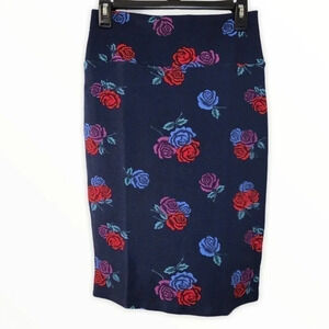 Lularoe Floral Cassie Skirt NWT